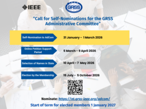 Call for Self-Nominations for the GRSS Administrative Committee
